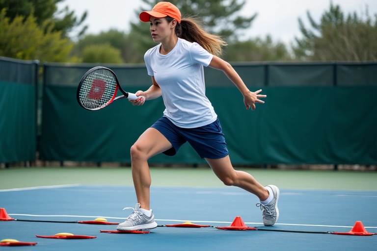 Fitness training for agility on court