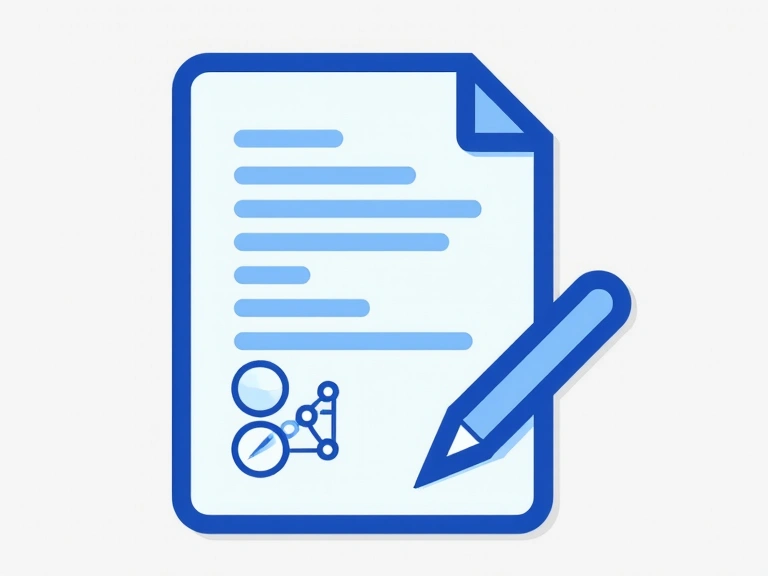 A document with a pen, symbolizing policy updates and revisions.
